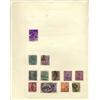 Image 1 : 1800s/1920s India Hand Made Stamp Collection Album Page 12 Pieces (STM-0241)
