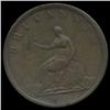 Image 2 : 1806 British George III Halfpenny VF (COI-7192)