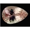 6ct Flawless Pear Cut Natural Pink Kunzite From Afghan Appraisal Estimate $2400 (GEM-17849)