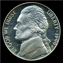 1999S Jefferson Nickel Graded PCGS PR69 DCAM (COI-4769)