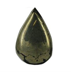 15.93ct Fabulous Cut & Polished Pyrite Gem Pear (GEM-22111)