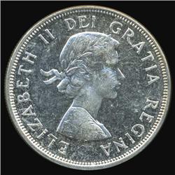 1964 Canada Silver Dollar BU MS63 (COI-7111)