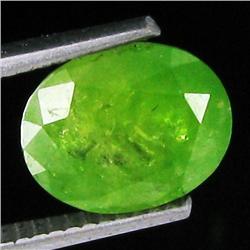 3.4ct Top Green Demantoid Garnet Appraised $15k (GEM-18756)