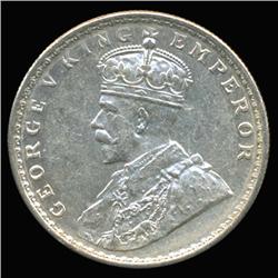1918C India Silver Rupee High Grade (COI-6648)