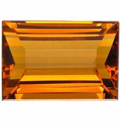 33.70ct AAA Madeira Brazil Citrine Baguette Sparkling   (GEM-23736)
