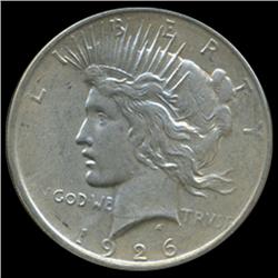 1926D Peace Dollar Choice Unc (COI-5605)