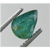 Image 1 : 0.86ct Natural Mint Green Zambian Emerald Pear Facet (GEM-19069)