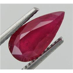 2.85ct Ruby Red Pear Cut Afghanastan (GEM-17146)