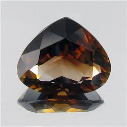 17.18ct Red Champagne Topaz Appraised $12k (GEM-16209)