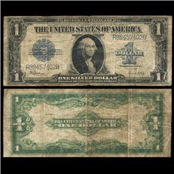 1923 $1 Large Silver Certificate Circulated Scarce (CUR-06003)
