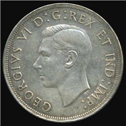 1939 Canada Silver Dollar AU+ (COI-7109)