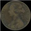 Image 1 : 1861 Britain Victoria Penny Better Grade (COI-7044)