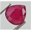 Image 1 : 3.35ct Ruby Red Pear Cut Afghanastan (GEM-17492)