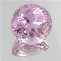 18.56ct Deep Patroke Pink Kunzite Appraised $11k (GEM-18406)