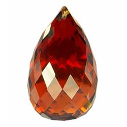 27.55ct Orange Citrine Briloette Cut Gemstone (GEM-22902)