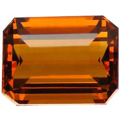 32.71ct AAA Madeira Brazil Citrine Octagon Extreme  (GEM-23345)