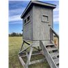 Image 5 : Insulated Elevated Wooden Hunting Blind on Skids
