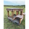 Image 2 : Solid Wood Gun Site Table Built on Pallet