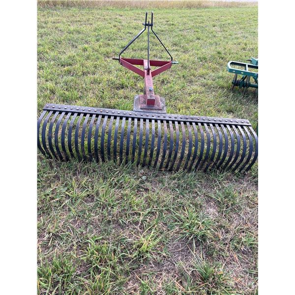 3-Point Hitch Landscape Rake Tractor Attachment
