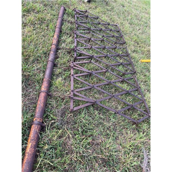 Three Field Harrows With Towing Bar 9ft long