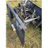 Image 4 : Skid Steer Hydraulic Angle Snow Plow 6 ft Blade