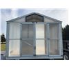 Image 4 : Portable Polycarbonate Panel Greenhouse Shed 8’x8’