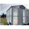 Image 5 : Portable Polycarbonate Panel Greenhouse Shed 8’x8’