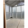 Image 7 : Portable Polycarbonate Panel Greenhouse Shed 8’x8’
