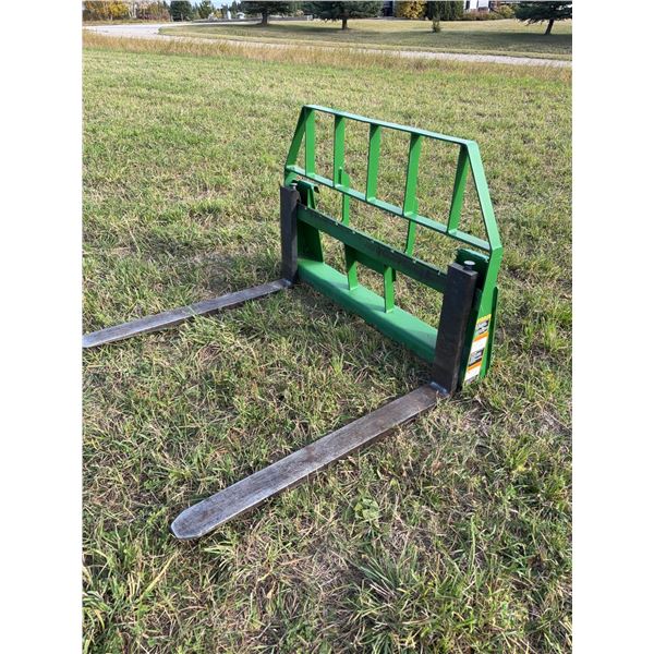 John Deere Pallet Forks Loader Attachment