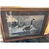 Image 1 : Carol Decker Print Canada Geese 109/3500 Framed