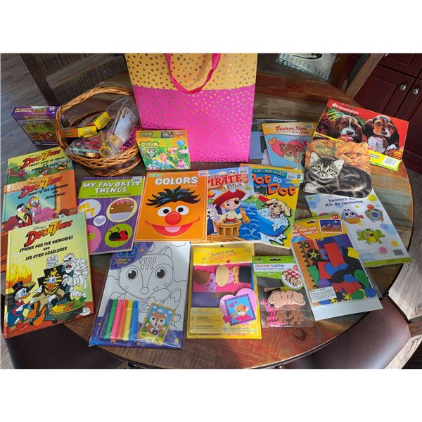 Children's Activity Books and Craft Lot