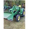 Image 10 : John Deere 4310 Tractor w/ Loader & Mower Deck
