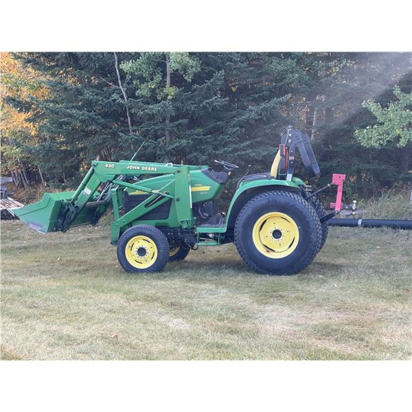 John Deere 4310 Tractor w/ Loader & Mower Deck