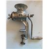 Image 1 : No. 8 Metal Hand Crank Meat Grinder, England