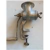 Image 2 : No. 8 Metal Hand Crank Meat Grinder, England