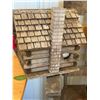 Image 4 : Wooden Chair, Log Cabin Birdhouse, Cast Pot Lot