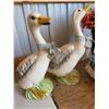 Image 4 : 16" Ceramic Duck Figurines With Bows