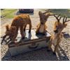 Image 2 : 3 Artificial Deer Holiday Decorations