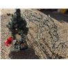 Image 1 : Christmas Yard Decor: Tree, Santa, Lighted Reindeer