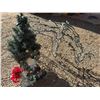 Image 2 : Christmas Yard Decor: Tree, Santa, Lighted Reindeer