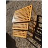 Image 1 : Wood Slat Nesting Tables, Set of Three