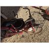 Image 2 : Decor Bicycle with Basket, Planters, Solar Lights