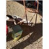 Image 5 : Garden Decor Lot With Stand, Pots, Signs