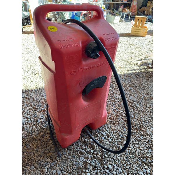 DuraMax Flo n' Go Gas Caddy With Hose & Wheels