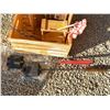 Image 2 : Lot: Wood Crates, Pie Irons, Pinwheel