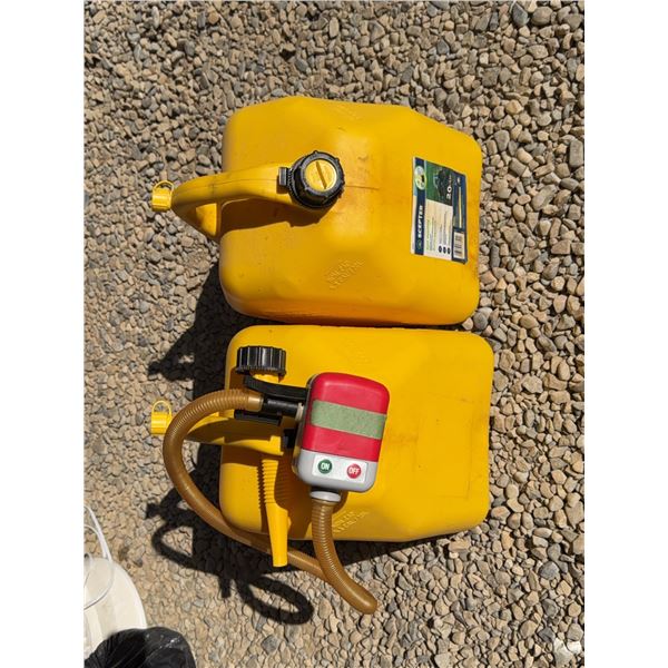 Scepter 20L Diesel Cans With Electric Transfer Pump