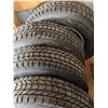 Image 10 : GM Dually Set of 6: 4 Back Tire Firestone LT235/80R17 Studded Winter Tires, 2 Front Tires, Plus Rims