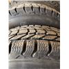 Image 2 : GM Dually Set of 6: 4 Back Tire Firestone LT235/80R17 Studded Winter Tires, 2 Front Tires, Plus Rims
