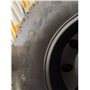 Image 3 : GM Dually Set of 6: 4 Back Tire Firestone LT235/80R17 Studded Winter Tires, 2 Front Tires, Plus Rims