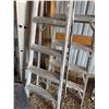 Image 2 : 3 Aluminum Ladders, Various Sizes
